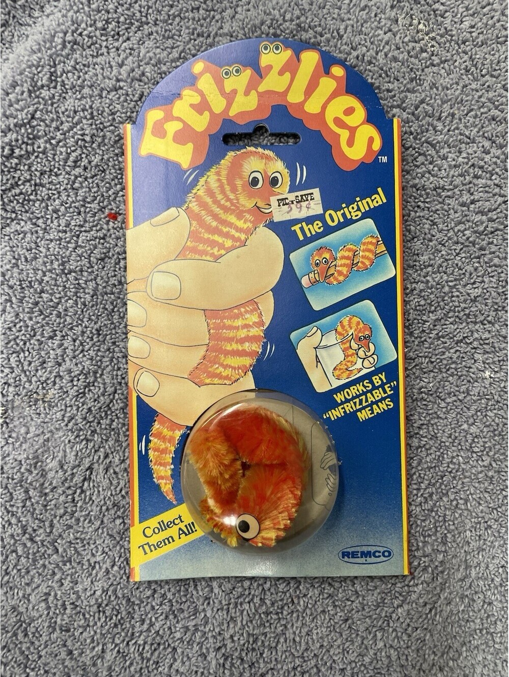 1983 Vintage Remco Toys Frizzlies Lizzie NIP Seale